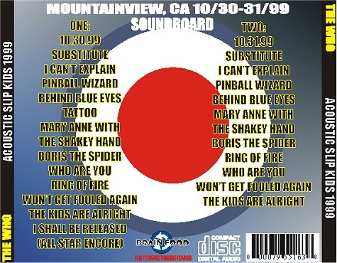 Acoustic Slip Kids (Back Cover) Acoustic Slip Kids (Back Cover)