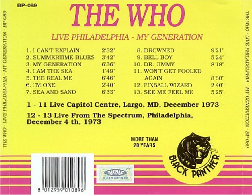 Live Philadelphia (back)