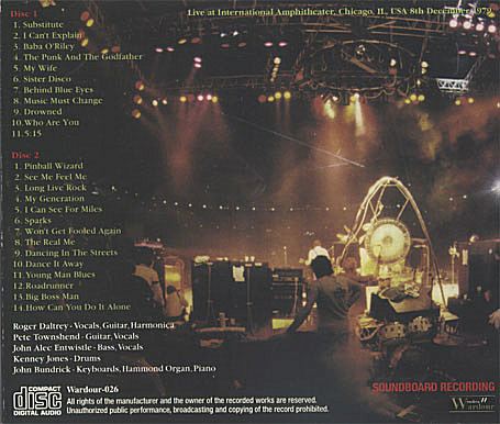Long Live Rock (Back Cover) Long Live Rock (Back Cover)