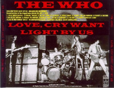 Love, Cry, Want Light By Us (back) Love, Cry, Want Light By Us (back)