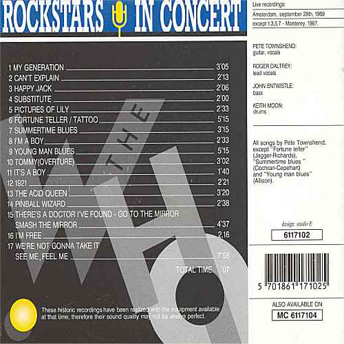 Rockstars In Concert Rockstars In Concert