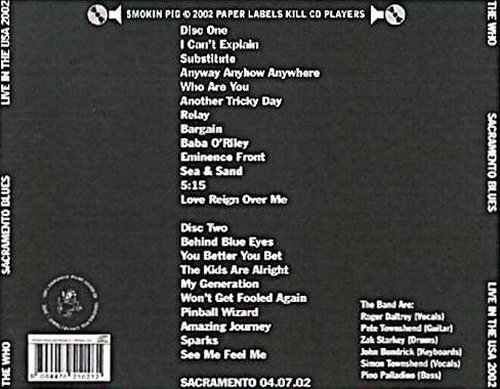 Sacramento Blues (Back Cover) Sacramento Blues (Back Cover)