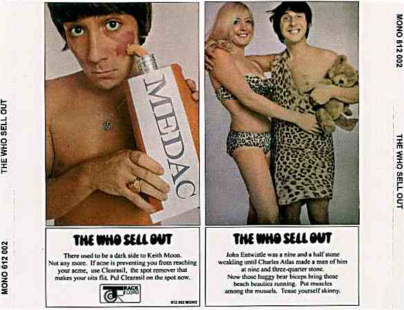 The Who Sell Out  (Back Cover)