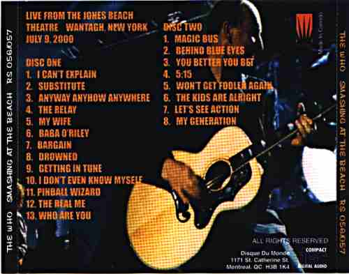 Smashing At The Beach (Back Cover) Smashing At The Beach (Back Cover)