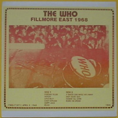 Fillmore East 1968