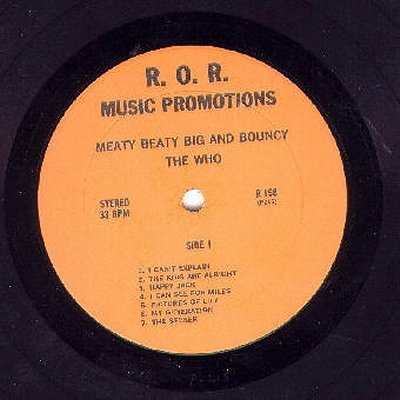 Meaty, Beaty, Big And Bouncy (Label)