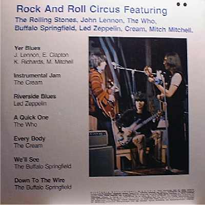 Rock And Roll Circus (Back)