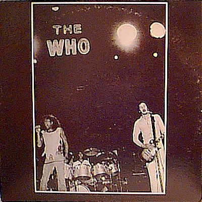 The Who - Live (From England) (Back Cover)