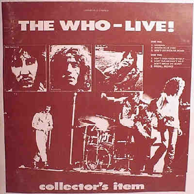 The Who - Live! Collector's Item (Brown Cover)