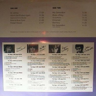 When The Sun Was Going Down (back cover) When The Sun Was Going Down (back cover)