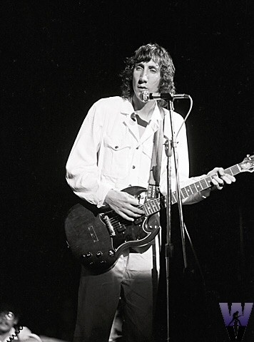 Pete Townshend with his Gibson SG at Woodstock 1969