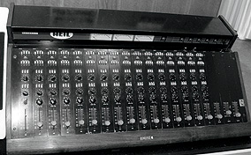 Heil had adapted a Langevin studio recording console for live work.