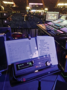 The Who pioneered the use of multitrack playback systems on stage, starting off with four-track tape machines, but now using a 24-track digital system.