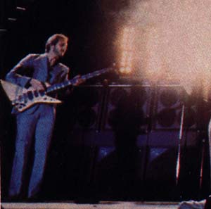 Ca. 1982, Sunn 412L 4×12 and Mega 1×18 cabinets.