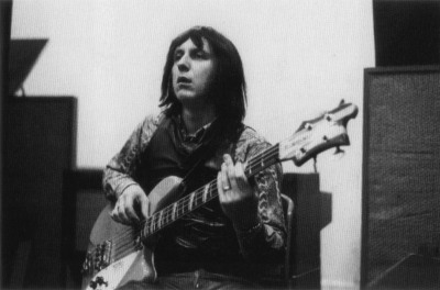 Ca. August 1969, from the Beat Club Tommy promo, John’s Rickenbacker 4005.