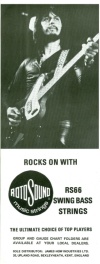 Click to view larger version. Rotosound ad, ca. 1975.