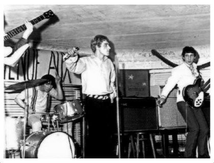 2 June 1965, with Fender Bassman top and 2×15 cabinet.