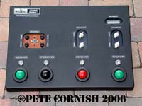 Click to view larger version. Pete Cornish Custom Design effects pedal board. Photo © Pete Cornish.