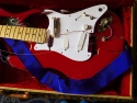 Click to view larger version: Remains of Fender Eric Clapton Model Stratocaster from the Gorge Amphitheater, George, Washington, 6 July 2002, courtesy Rock Stars Guitars – 1