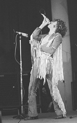 14 February 1970, at Leeds University Refectory, with “Frankenstein” and Hiwatts.