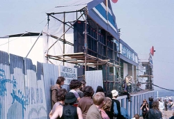 Click to view larger version. 1970, showing third Isle of Wight Festival WEM PA.
