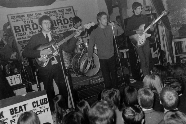 16 April 1965, at the Goldhawk, playing (1963?) Fender Bass VI.