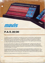 Mavis 30/30 brochure