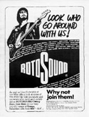 Click to view larger version. Rotosound ad, ca. 1980, courtesy WhiteFang’s Who Site.