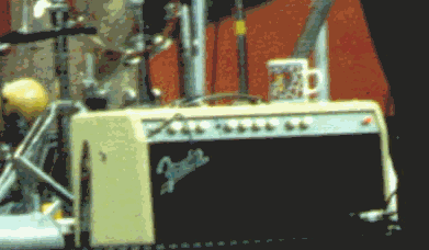 Close-up of Fender Vibro-King, ca. 1998.