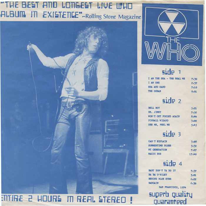 Who Are You? (Back Cover)