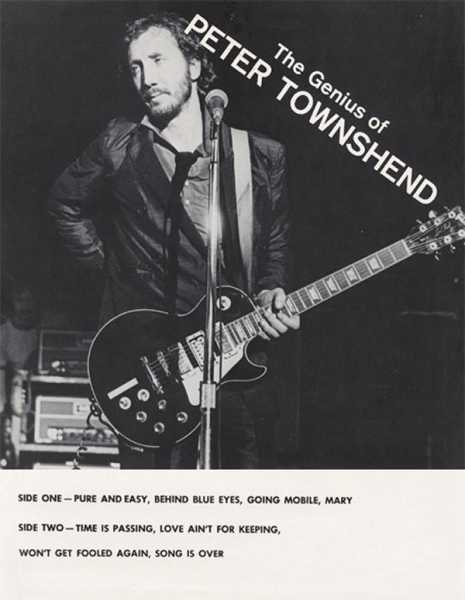 The Genius Of Peter Townshend
