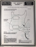 Click to view detail – Schecter F422 Telecaster Superock pickup assembly guide – page 8