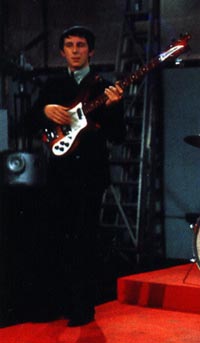 Ca. 1965, Rickenbacker Rose, Morris, Co. LTD., 1999 (4001S) bass in FireGlo.