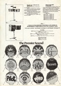 Click to view larger version. Ca. 1975, Premier drums endorsement ad.