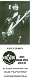 Click to view larger version. Rotosound ad, ca. 1975.