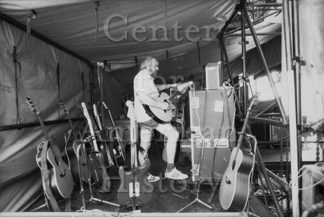 Ca. 1989, onstage with the Takamine FP360SC.
