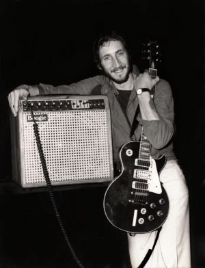 Click to view larger version. Ca. 1977, MESA/Boogie promotional photos of Pete
