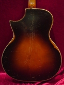 Click to view larger version. 1952 Radiotone guitar – rear body. Courtesy Adam Hope.