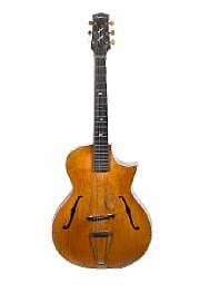 Click to view larger version. Radiotone guitar auction photo, via Bonhams.