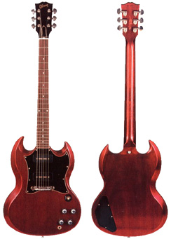 Pete Townshend Signature SG, front and back